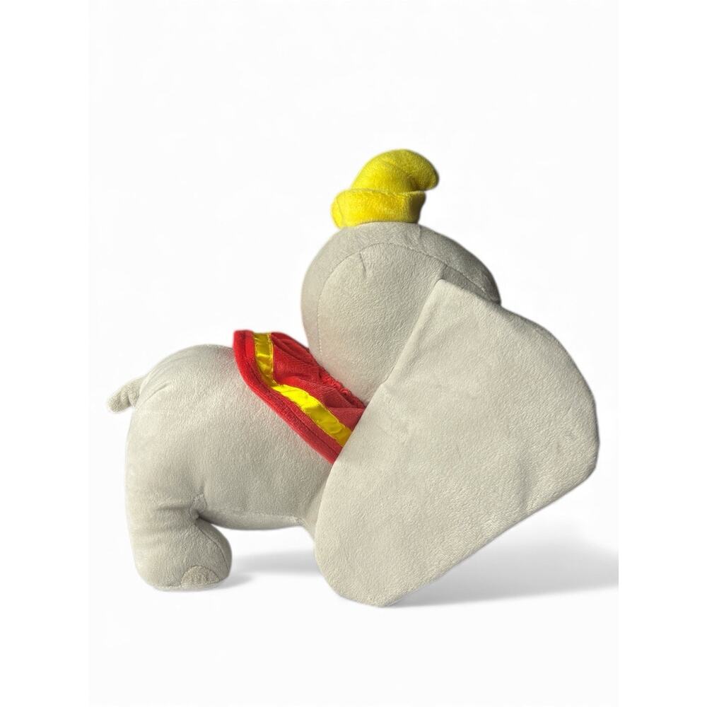 Disney Dumbo Plush Toy – Gray Elephant with Hat & Collar – 10” - Picture 2 of 5